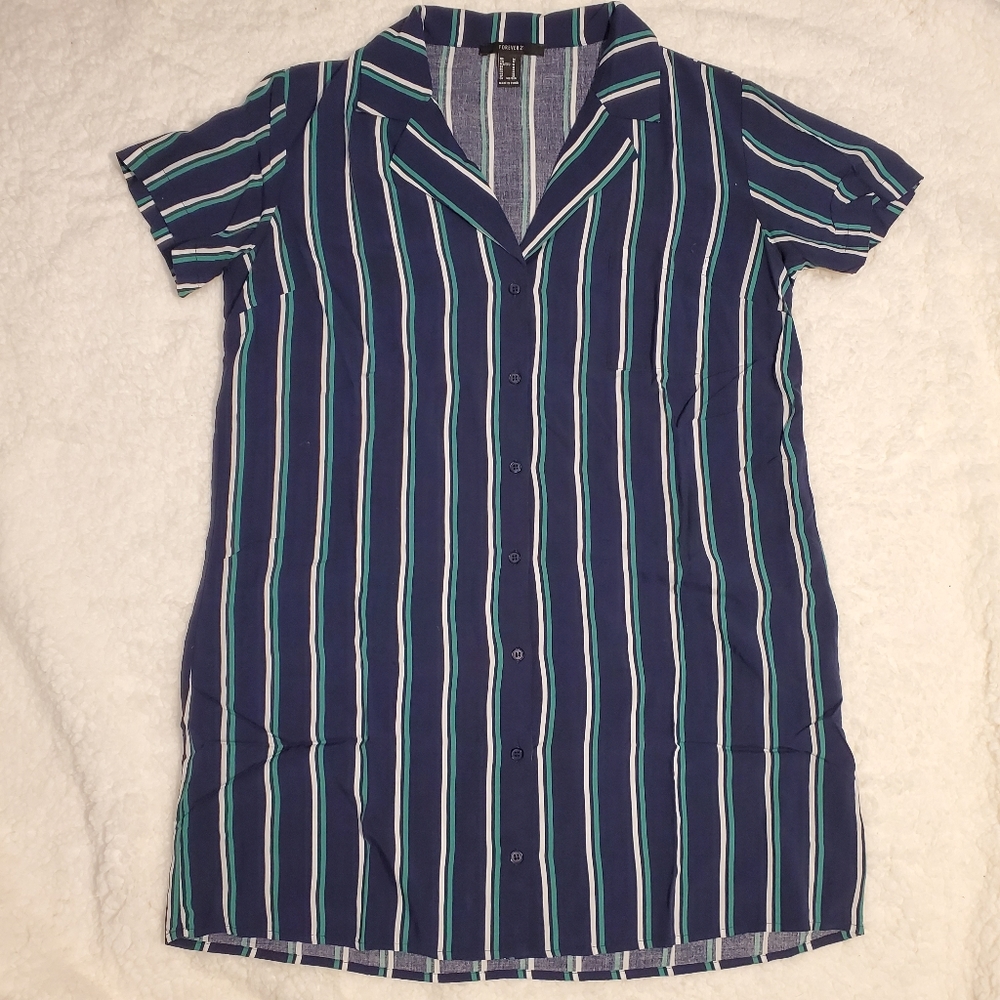 BUTTON UP DRESS